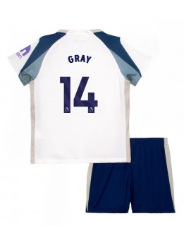 Billige Tottenham Hotspur Archie Gray #14 Hjemmedraktsett Barn 2025-26 Kortermet (+ Korte bukser)